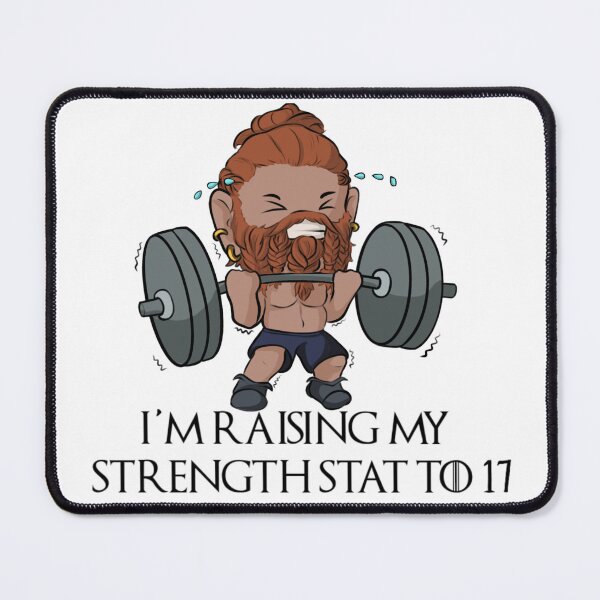 Item preview, Dwarf Raising Strength Stat designed and sold by kjmastersart.