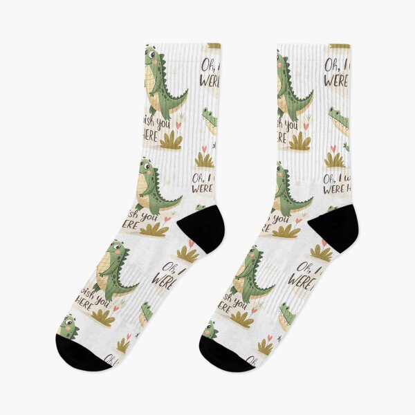 Item preview, Snappy Miss You Croc designed and sold by SibMa.