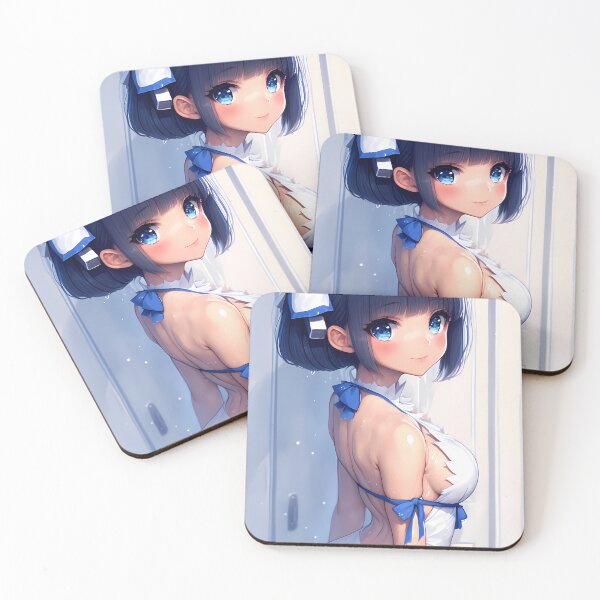 Item preview, Girl Hestia DanMachi Anime Shower Goddess Waifu Radiant Warmth designed and sold by earlobejerk.