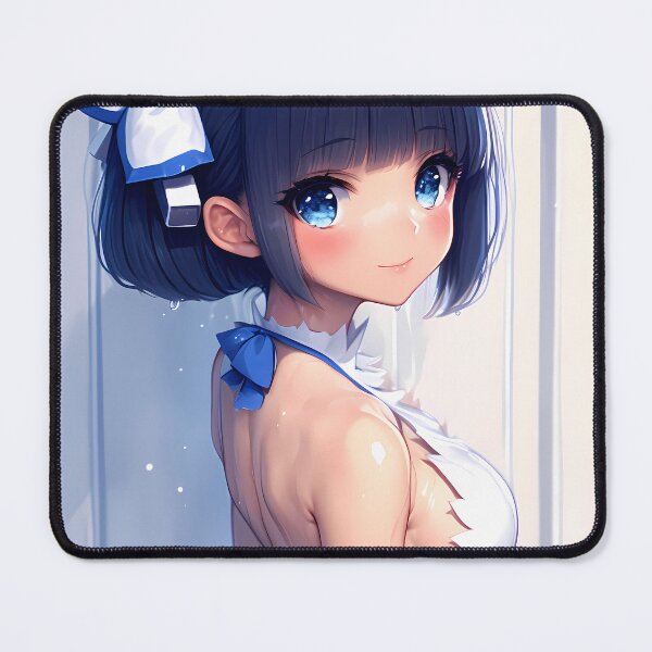 Item preview, Girl Hestia DanMachi Anime Shower Goddess Waifu Radiant Warmth designed and sold by earlobejerk.