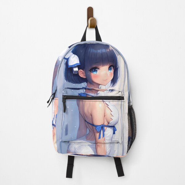 Item preview, Girl Hestia DanMachi Anime Shower Goddess Waifu Radiant Warmth designed and sold by earlobejerk.