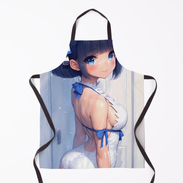 Item preview, Girl Hestia DanMachi Anime Shower Goddess Waifu Radiant Warmth designed and sold by earlobejerk.