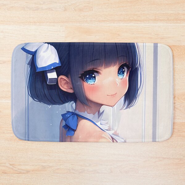 Item preview, Girl Hestia DanMachi Anime Shower Goddess Waifu Radiant Warmth designed and sold by earlobejerk.