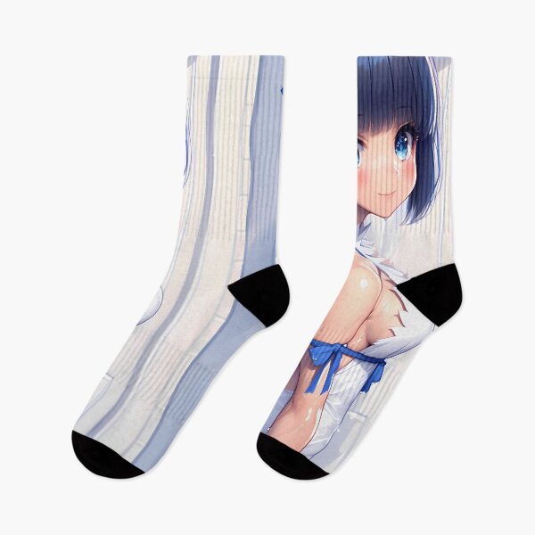 Item preview, Girl Hestia DanMachi Anime Shower Goddess Waifu Radiant Warmth designed and sold by earlobejerk.