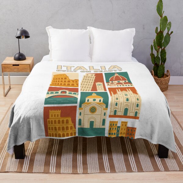 Item preview, Italia Built on Beauty Classic Travel Landmark Collage designed and sold by k3rstman1.