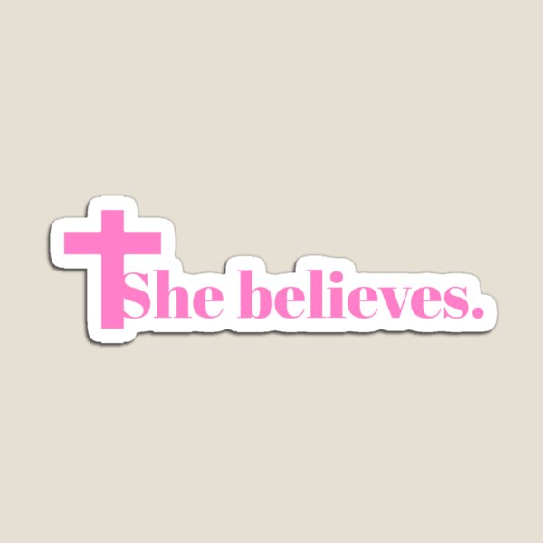 Item preview, She Believes In God designed and sold by IronImpactFit.