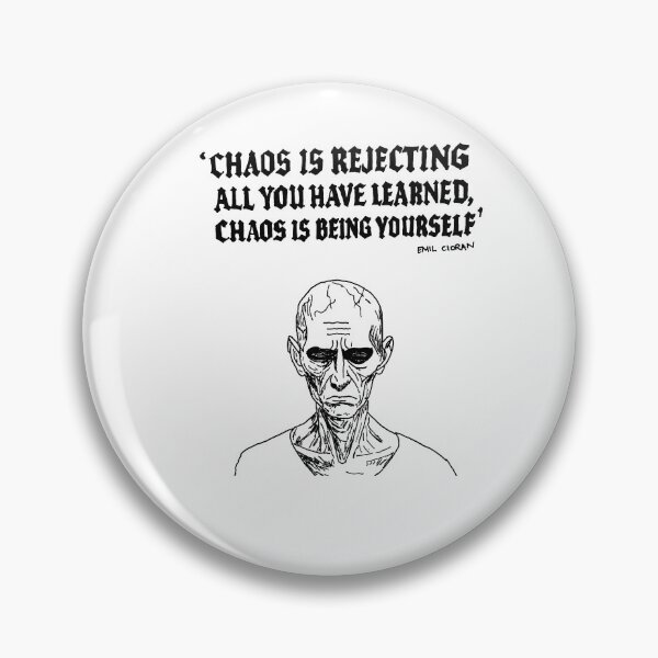 Item preview, Emil Cioran: Chaos designed and sold by Purrgatory Pop.