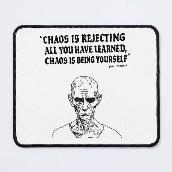 Item preview, Emil Cioran: Chaos designed and sold by Purrgatory Pop.