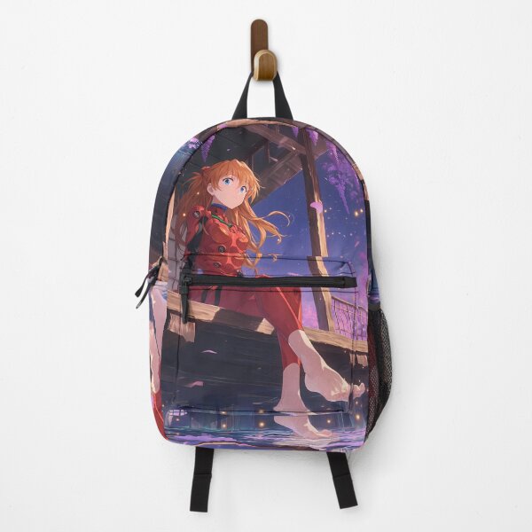 Item preview, Asuka Langley Soryu Neon Genesis Evangelion Anime Twilight Wisteria Serenity designed and sold by earlobejerk.