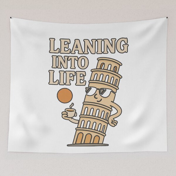 Item preview, Leaning Tower of Pisa Leaning Into Life designed and sold by k3rstman1.