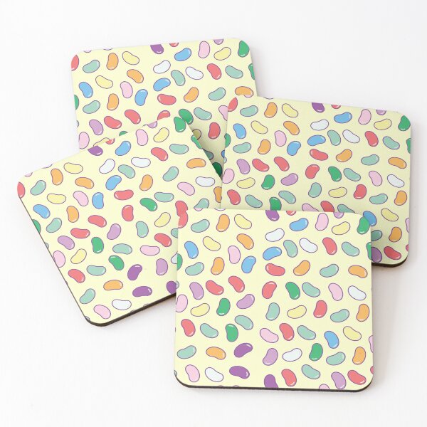 Item preview, Colorful Jellybean Pattern – Retro Candy Wall Art designed and sold by Hadrion.