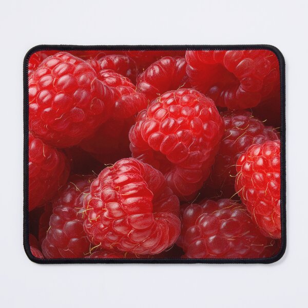 Item preview, Fresh Raspberries Glisten Under Sunlight designed and sold by jecphotography and art.
