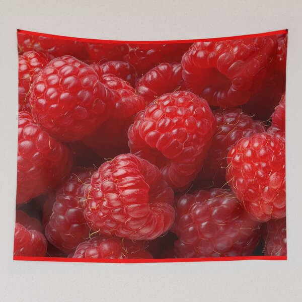 Item preview, Fresh Raspberries Glisten Under Sunlight designed and sold by jecphotography and art.