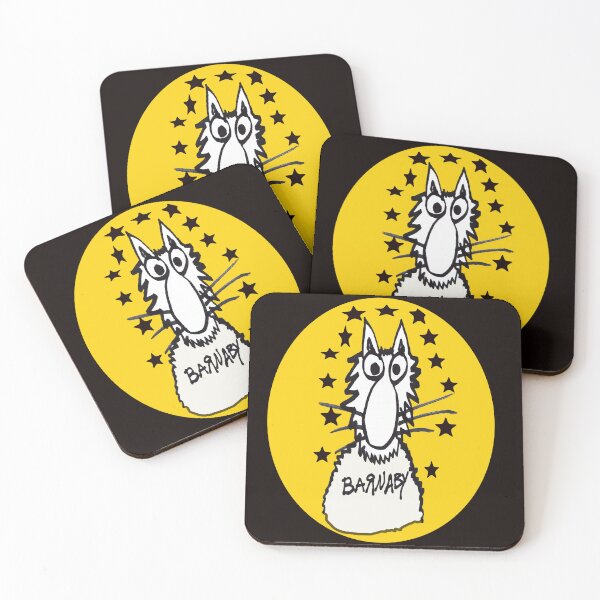 Item preview, BARNABY  the  cat designed and sold by PSYCHOKITTY MERCH.