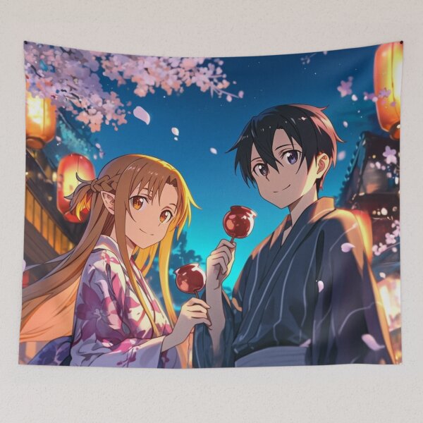 Item preview, Asuna And Kirito designed and sold by jinwooo.