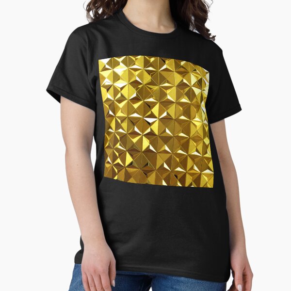 Item preview, Rich Golden Hues Sophisticated 3-D Polygon Pattern designed and sold by DEC02.