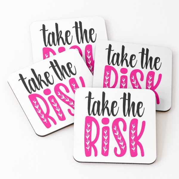 Item preview, Take the Risk Motivational Quote Design | Bold Inspirational Message for Dreamers designed and sold by TrendyTamale.