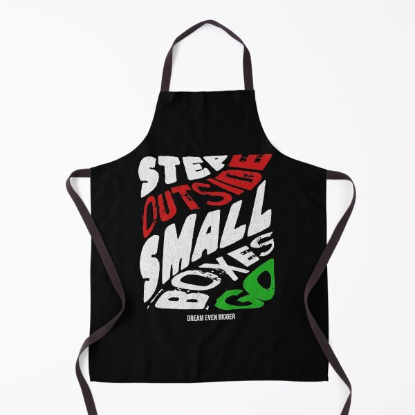 Item preview, Step Outside Small Boxes – Dream Bigger Motivation Design designed and sold by Lucky Streetwear.