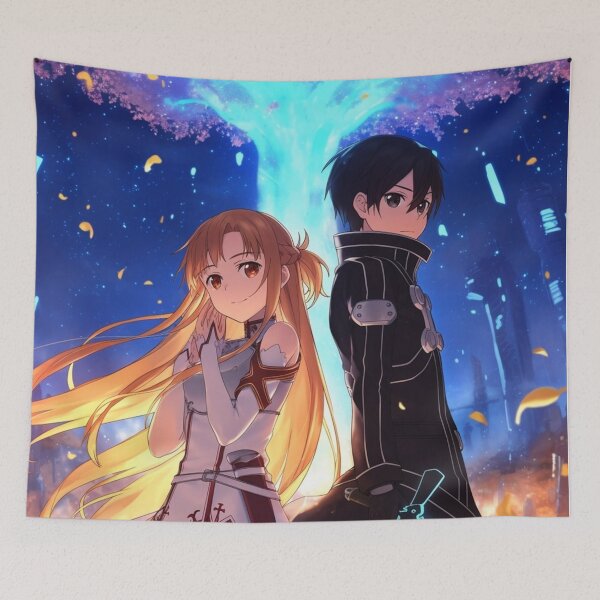 Item preview, Asuna And Kirito designed and sold by jinwooo.