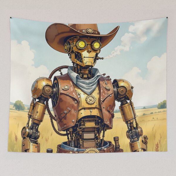 Item preview, Steampunk Howdy  designed and sold by TrulyRural.