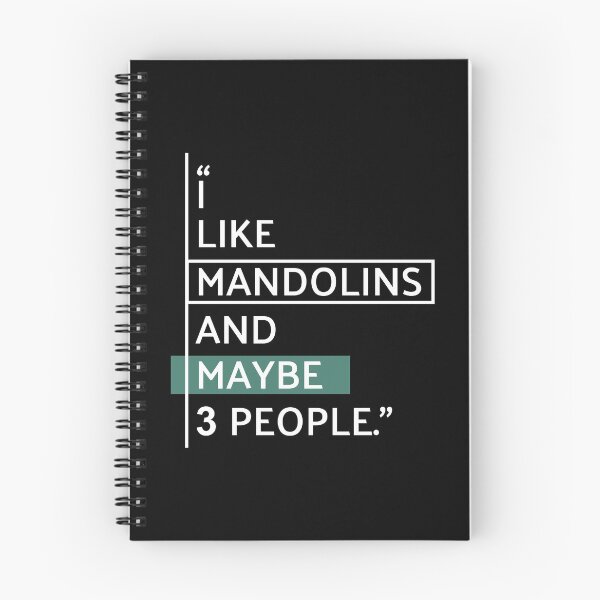 Item preview, I Like Mandolins Funny Quote designed and sold by MaryAller.
