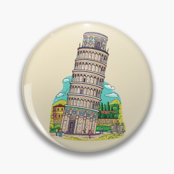 Item preview, Leaning Tower of Pisa, Italy  designed and sold by Myra365Art.