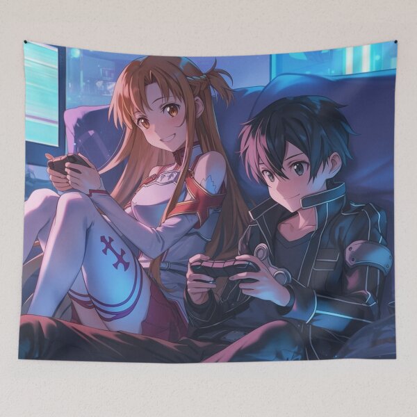 Item preview, Asuna and Kirito designed and sold by jinwooo.