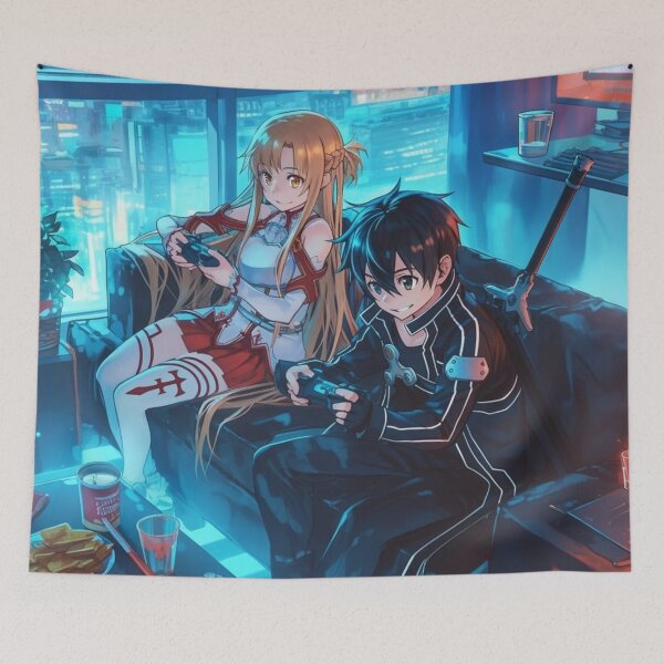 Item preview, Asuna and Kirito designed and sold by jinwooo.