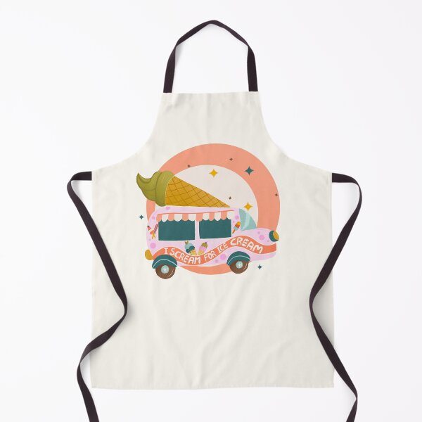 Item preview, I scream for ice cream - retro ice cream truck designed and sold by Home Cyn Home.