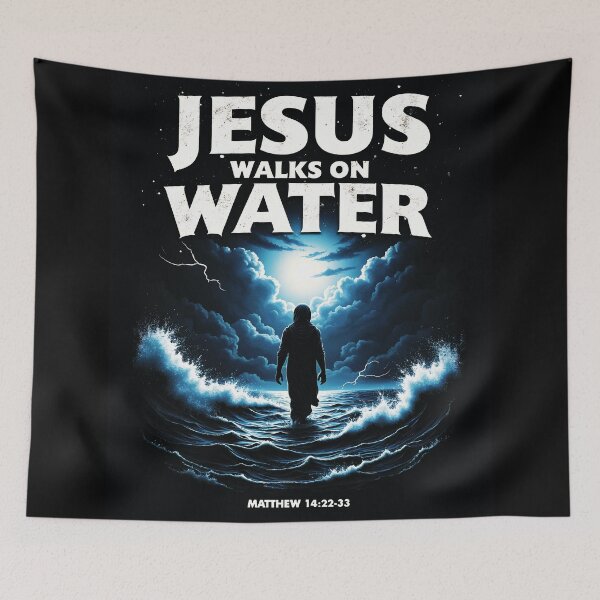 Item preview, Jesus Walks on Water  designed and sold by CreativoDesign.