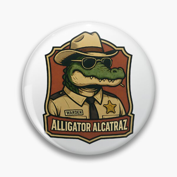 Item preview, Alligator Alcatraz designed and sold by CDub-Designs.