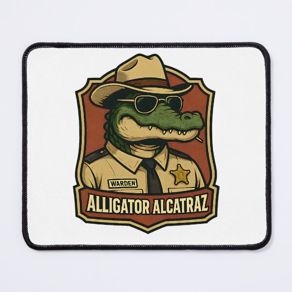 Item preview, Alligator Alcatraz designed and sold by CDub-Designs.