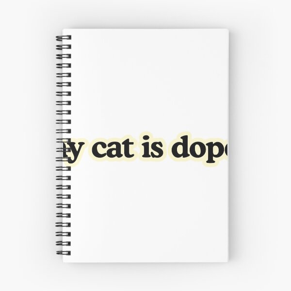 Item preview, My Cat is Dope. designed and sold by HuckleBerryCats.