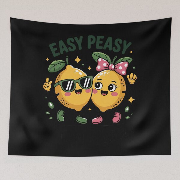 Item preview, Cute Easy Peasy Lemon Squeezy Hello Summer Vacation designed and sold by tearbytea.