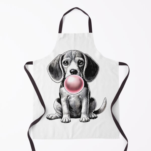 Item preview, Funny Beagle Bubble Gum Vintage Dog Mom Dad designed and sold by Kimberley King Art  King Art.