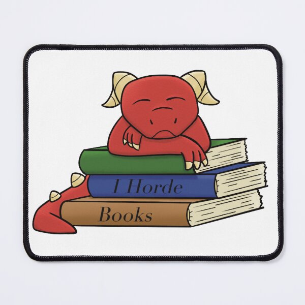 Item preview, I Horde Books designed and sold by The Soapiest Goat.
