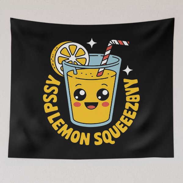 Item preview, Cute Easy Peasy Lemon Squeezy Lemon Juice Fun Summertime designed and sold by tearbytea.
