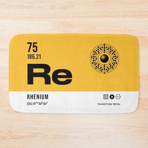 Item preview, 75 Rhenium Periodic Table Element Light designed and sold by VoodooCircus.
