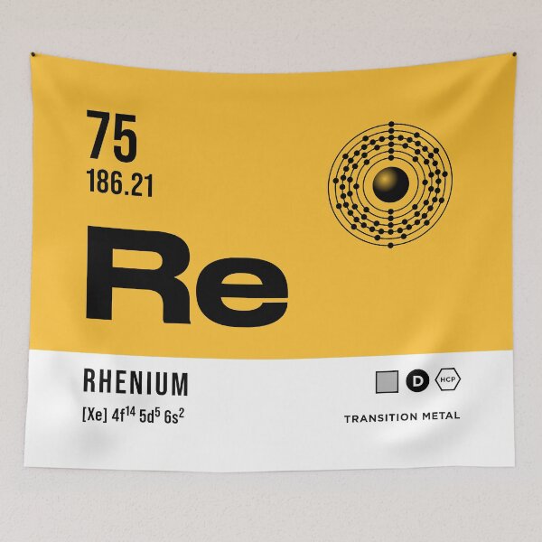 Item preview, 75 Rhenium Periodic Table Element Light designed and sold by VoodooCircus.