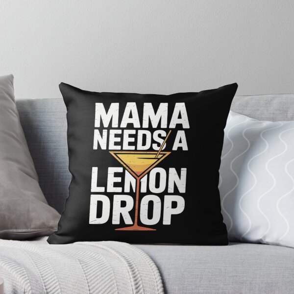 Item preview, Cute Lemon Drop Martini Stressed Out Moms Cocktail designed and sold by tearbytea.