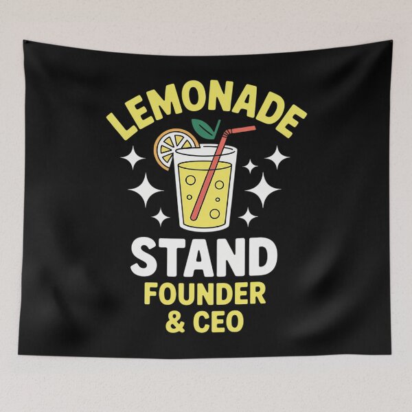 Item preview, Cute Lemonade Stand Founder and CEO Lemon Juice designed and sold by tearbytea.