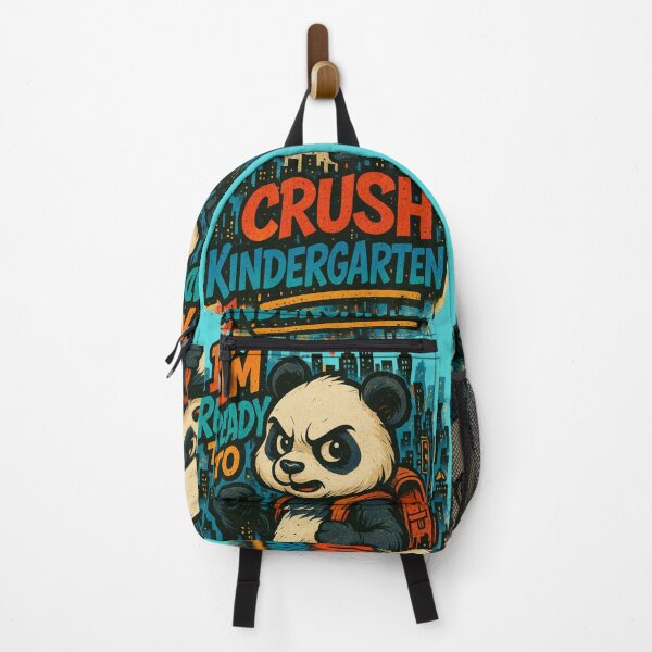 Item preview, I'm Ready to Crush Kindergarten – Cool Graffiti Panda Art designed and sold by Ridingondaydrea.