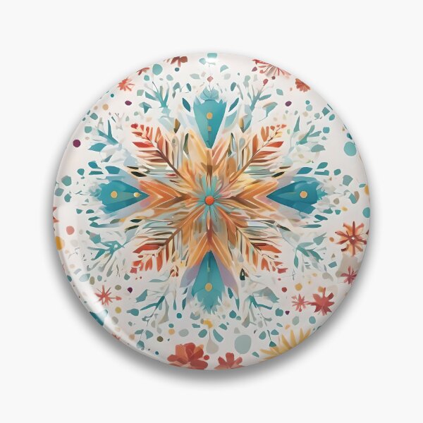 Item preview, Colorful snowflakes are falling. designed and sold by SanchillShop.