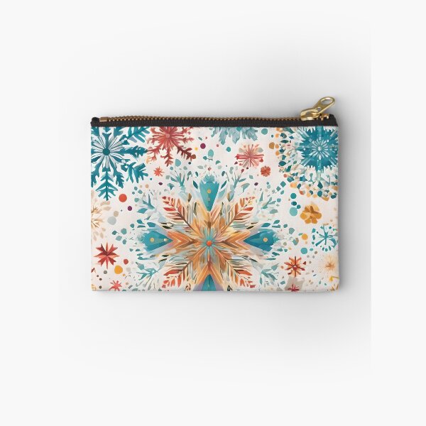 Item preview, Colorful snowflakes are falling. designed and sold by SanchillShop.