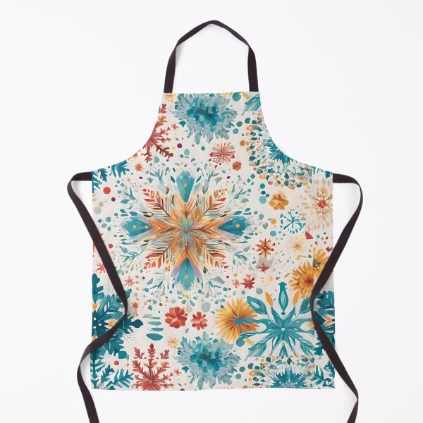 Item preview, Colorful snowflakes are falling. designed and sold by SanchillShop.