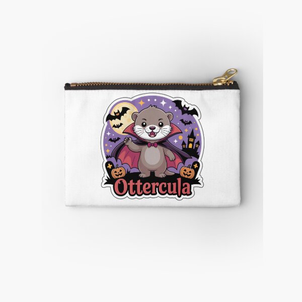 Item preview, Ottercula – Cute Vampire Otter Halloween Chibi Sticker designed and sold by Nuist25.