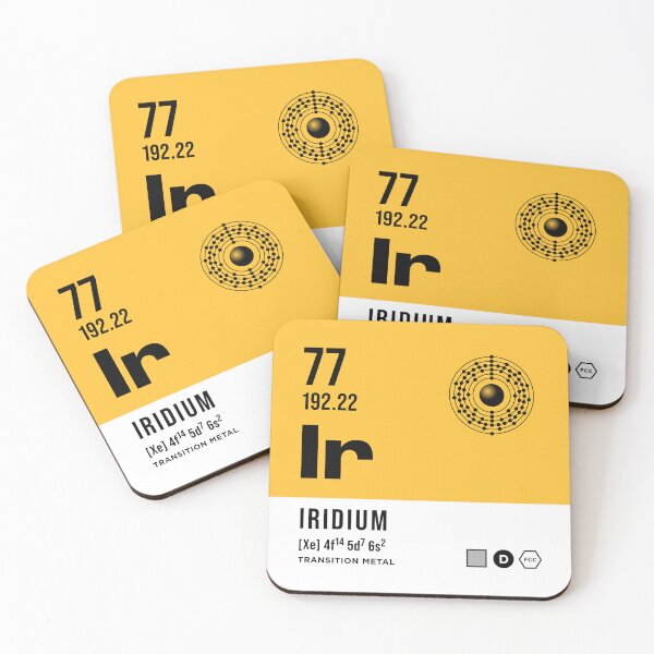 Item preview, 77 Iridium Periodic Table Element Light designed and sold by VoodooCircus.