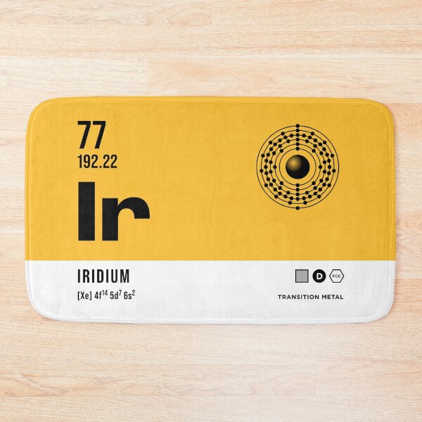 Item preview, 77 Iridium Periodic Table Element Light designed and sold by VoodooCircus.