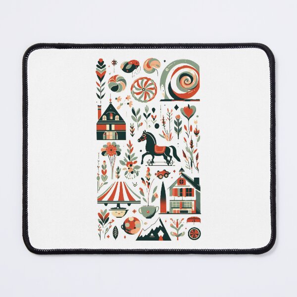 Item preview, Folk Memory Lane designed and sold by RetroNibylander.