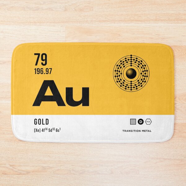 Artikelvorschau, 79 Gold Periodensystem Element Licht entworfen und verkauft von VoodooCircus.